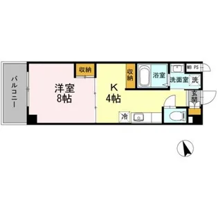 シーガルマンションⅡ【706号室】の間取り