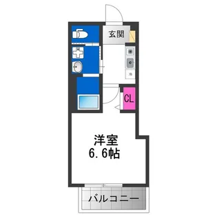 ALEGRIA平野本町【3階】の間取り