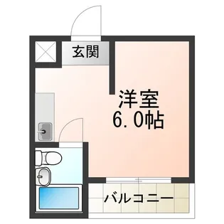 ウィン長居西【5階】の間取り