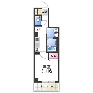 みおつくし杭全【7階】の間取り