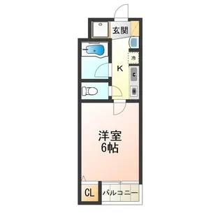 カーサ・マロン【4階】の間取り