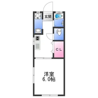 第2田辺マンション【426号室】の間取り