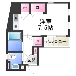 Collection阿倍野【4階】の間取り