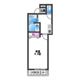 フジパレス長原駅西Ⅰ番館【1階】の間取り
