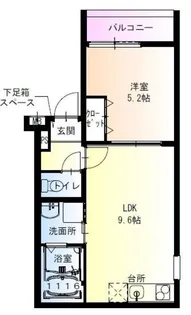 フジパレスあびこWEST【3階】の間取り