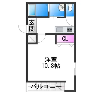 フジパレス出戸V番館【3階】の間取り