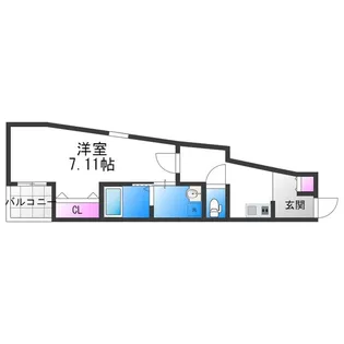 K’sResidence阿倍野昭和町【3階】の間取り