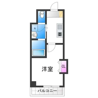 みおつくし桑津【1階】の間取り