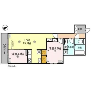 Villa Felicite【2階】の間取り