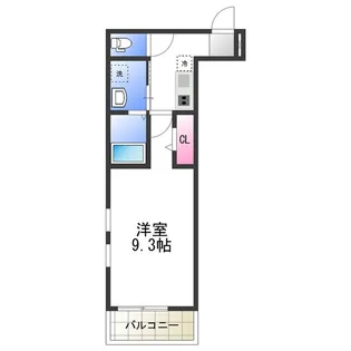 1Kの間取り画像