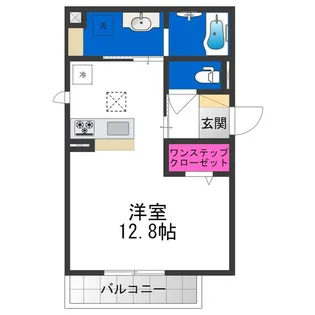 ラポート エル【3階】の間取り
