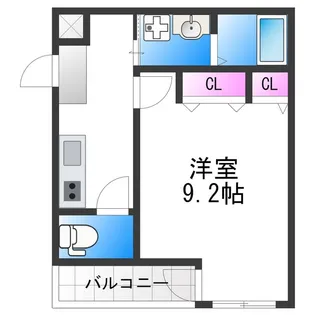 フジパレス今川公園Ⅰ番館【2階】の間取り