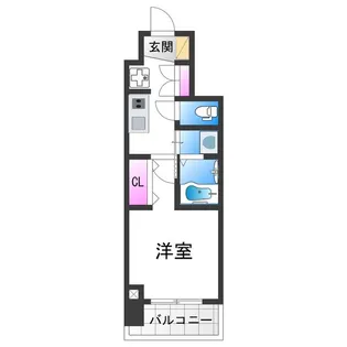 アービングNeo岸里【6階】の間取り