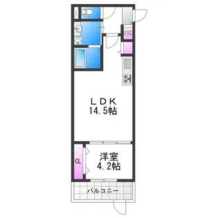 AI−maison 田辺・昭和町【1階】の間取り