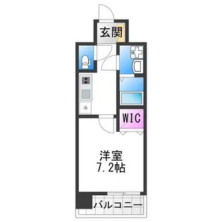 Louis Residence 天王寺町北【2階】の間取り