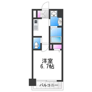AVANTIO GRANDE【407号室】の間取り