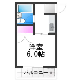 メゾンあびこ前【307号室】の間取り