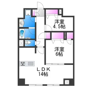 M−style【5階】の間取り