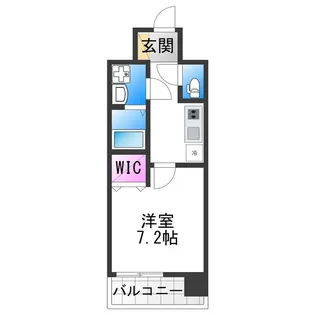 Louis Residence 天王寺町北【11階】の間取り