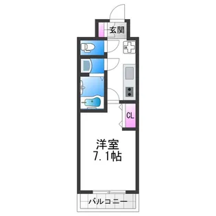 M−City天王寺【2階】の間取り