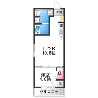 FmaisonLOREⅤ番館【3階】の間取り
