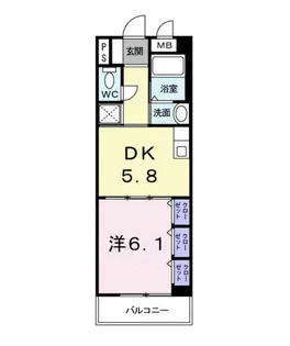 パインヒルズ【3階】の間取り