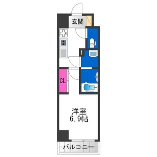 ヒルズパークサイド【5階】の間取り