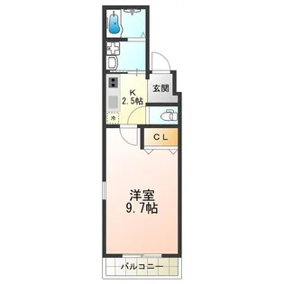 フジパレス今川EAST【1階】の間取り