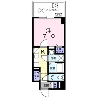ヘスティア【5階】の間取り
