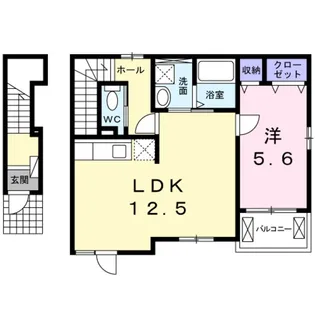 アリスⅠ【2階】の間取り
