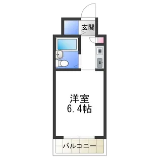 ラ・ハイール住吉【3階】の間取り