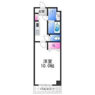 プリマベーラ新今里【5階】の間取り