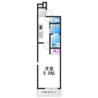 フジパレス長吉長原西Ⅰ番館【1階】の間取り