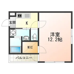 フジパレスあびこ【1階】の間取り