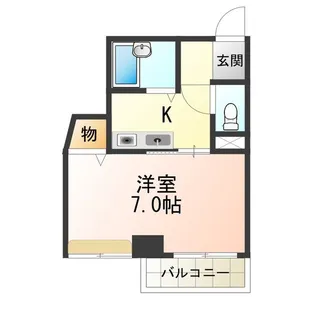 カルムⅣ【5階】の間取り