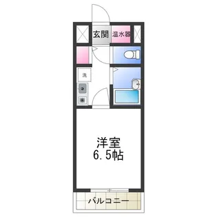 グランヴィ天王寺【8階】の間取り
