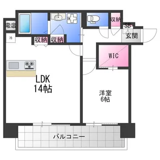 casa felice【6階】の間取り