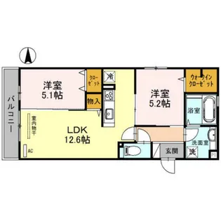 ビダ・セグランサ【3階】の間取り