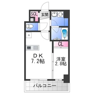 リアライズ小路【903号室】の間取り