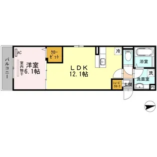 フレシールあびこ【2階】の間取り