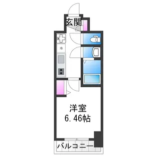 LUXENA住之江公園【6階】の間取り