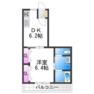 STABLE SHOJIHIGASHI【1階】の間取り