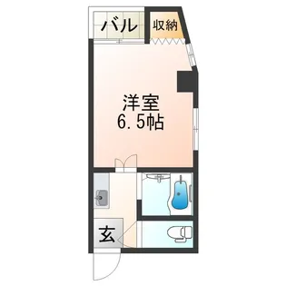 EST長居西【10階】の間取り