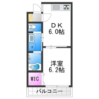 STABLE SHOJIHIGASHI【2階】の間取り
