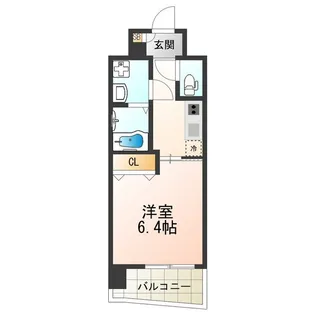 Luxe田辺【3階】の間取り