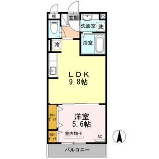 ハーティソフィア【1階】の間取り