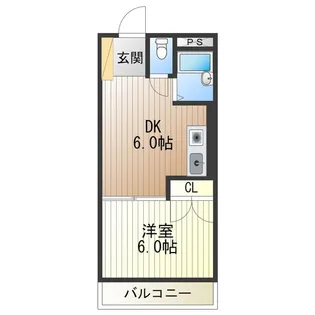 アベノ池田マンション【2階】の間取り