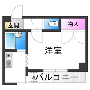アスカマンション【4階】の間取り