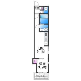 Haq Terrace【2階】の間取り