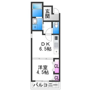 フジパレス PLUM【1階】の間取り